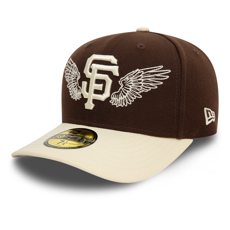 GORRA 59FIFTY MLB SAN FRANCISCO GIANTS TEAM WINGS MARRON - 2