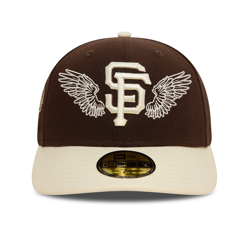 GORRA 59FIFTY MLB SAN FRANCISCO GIANTS TEAM WINGS MARRON - 3