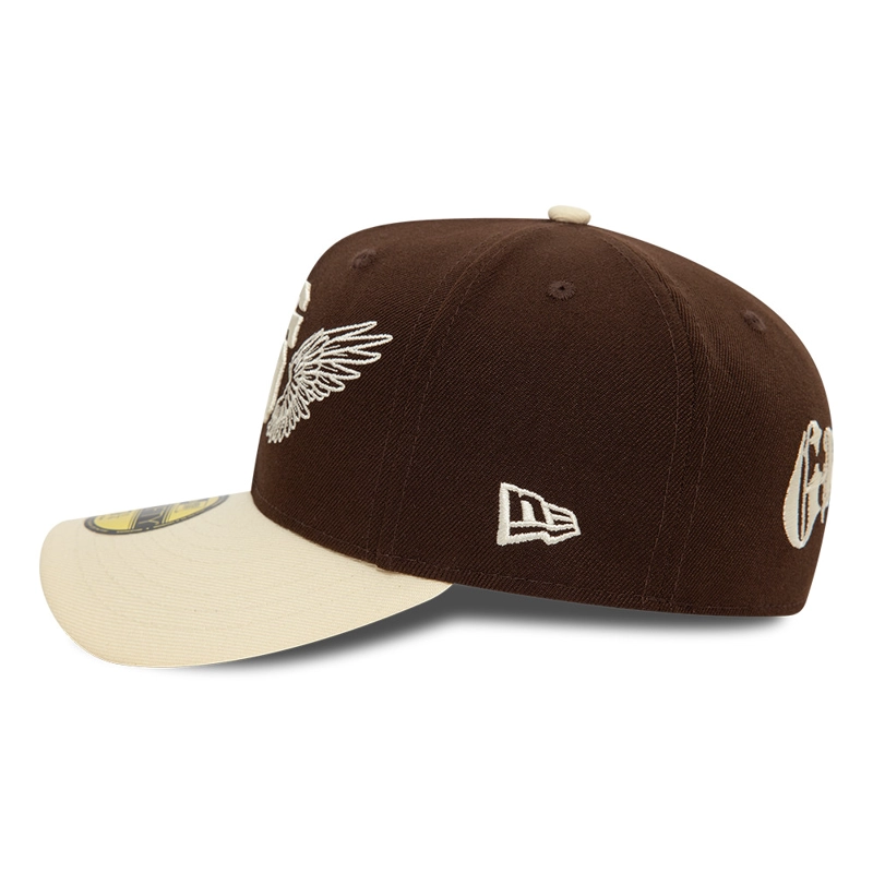 GORRA 59FIFTY MLB SAN FRANCISCO GIANTS TEAM WINGS MARRON - 5