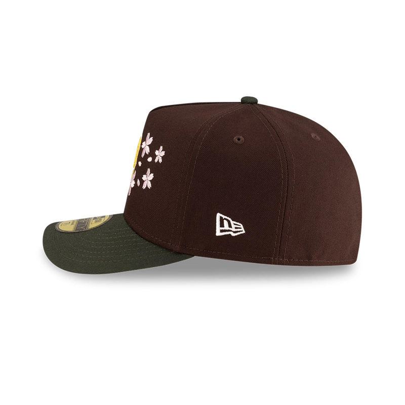 GORRA 59FIFTY MLB PITTSBURGH PIRATES CHERRY BLOSSOM MARRON - 4