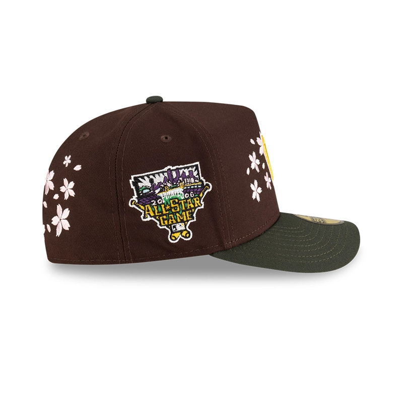GORRA 59FIFTY MLB PITTSBURGH PIRATES CHERRY BLOSSOM MARRON - 5