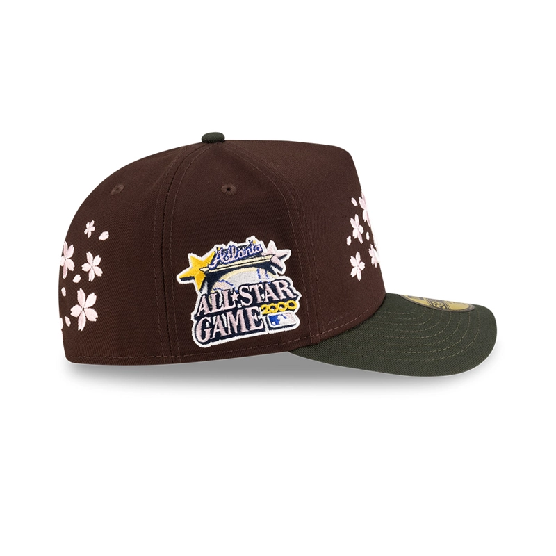 GORRA 59FIFTY MLB ATLANTA BRAVES CHERRY BLOSSOM MARRON - 5