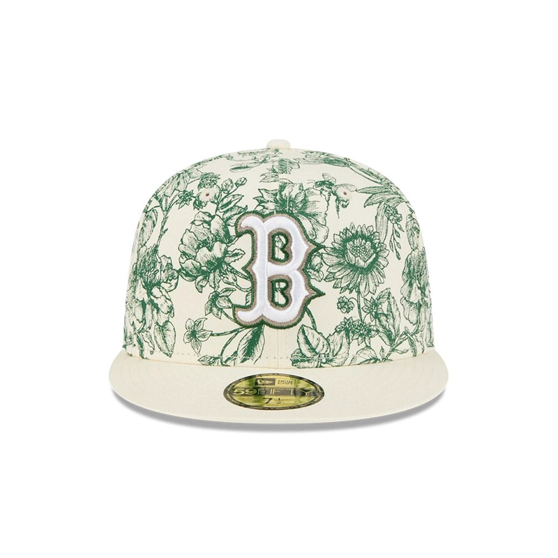 GORRA 59FIFTY MLB BOS RED SOX SPRING FLORAL 59FIFTY BLANCO - 3