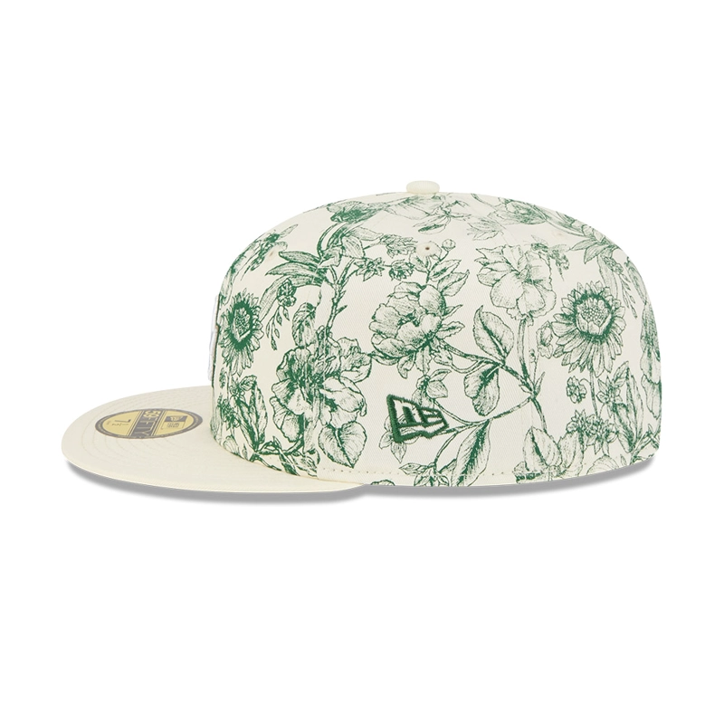 GORRA 59FIFTY MLB LA DODGERS SPRING FLORAL 59FIFTY BLANCO - 4