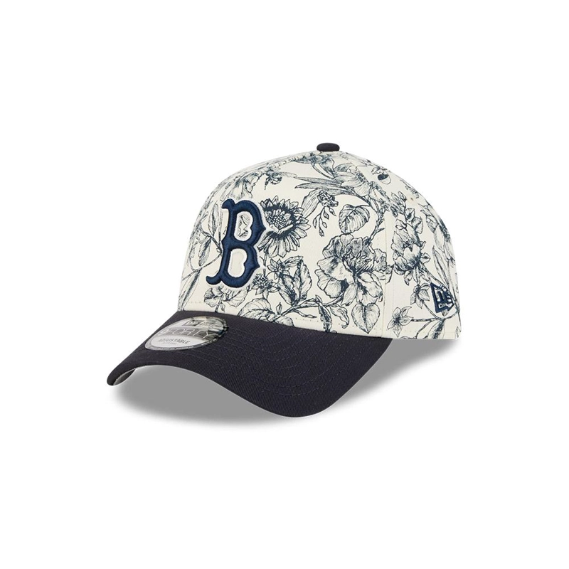 GORRA 9FORTY MLB BOS RED SOX SPRING FLORAL 59FIFTY AZUL M. - 1