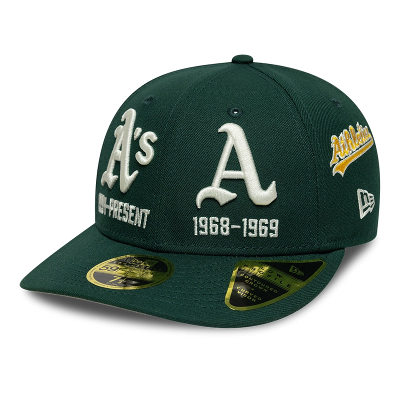 GORRA 59FIFTY MLB OAKLAND ATHLETICS VERDE - 2
