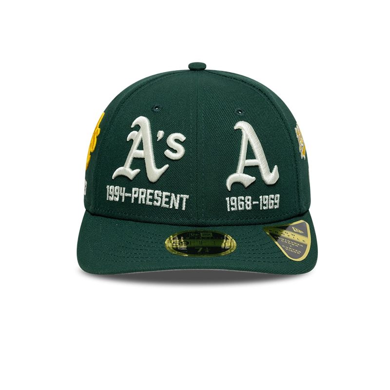 GORRA 59FIFTY MLB OAKLAND ATHLETICS VERDE - 3