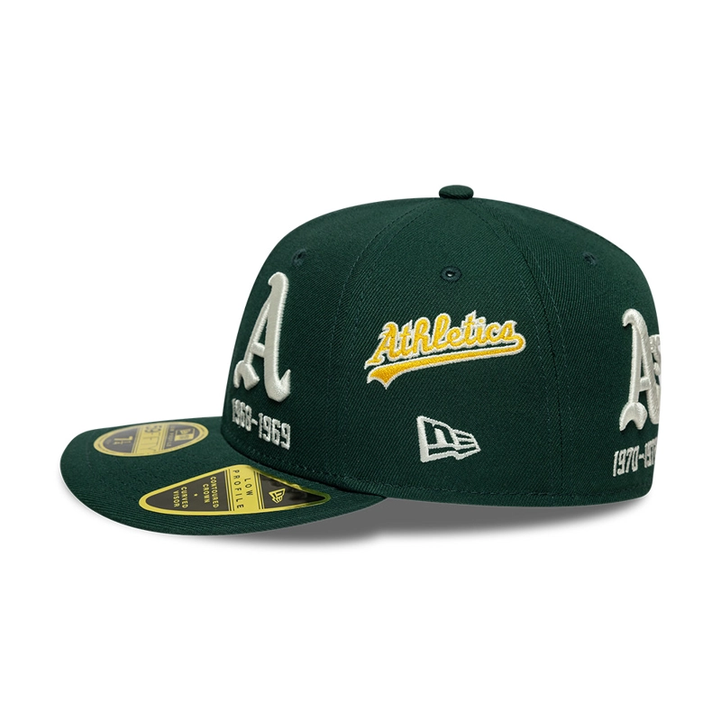 GORRA 59FIFTY MLB OAKLAND ATHLETICS VERDE - 5