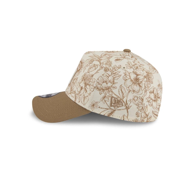 GORRA 9FORTY MLB NY YANKEES SPRING FLORAL 59FIFTY BEIGE - 4
