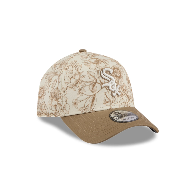 GORRA 9FORTY MLB CHIC WHITE SOX SPRING FLORAL 59FIFTY BEIGE - 3