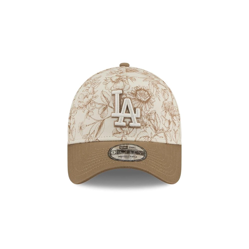 GORRA 9FORTY MLB LA DODGERS SPRING FLORAL 59FIFTY BEIGE - 3