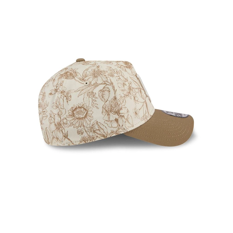 GORRA 9FORTY MLB LA DODGERS SPRING FLORAL 59FIFTY BEIGE - 5