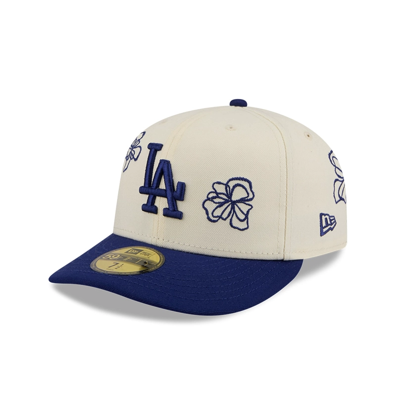 GORRA 59FIFTY MLB LOS ANGELES DODGERS SCRIBBLE FLOWER AZUL - 1