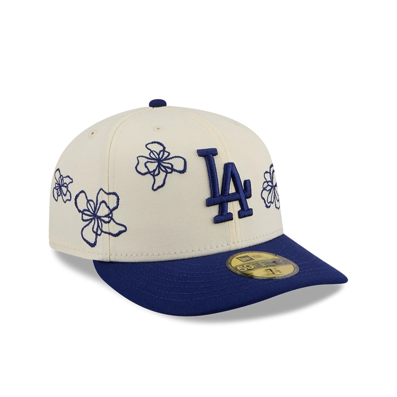 GORRA 59FIFTY MLB LOS ANGELES DODGERS SCRIBBLE FLOWER AZUL - 2