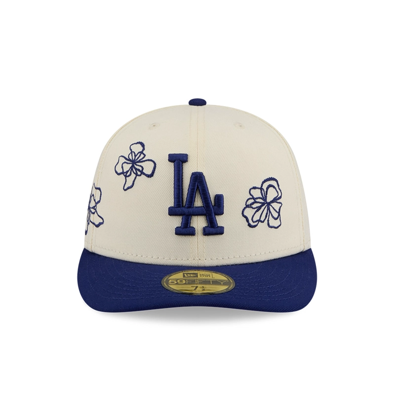 GORRA 59FIFTY MLB LOS ANGELES DODGERS SCRIBBLE FLOWER AZUL - 3