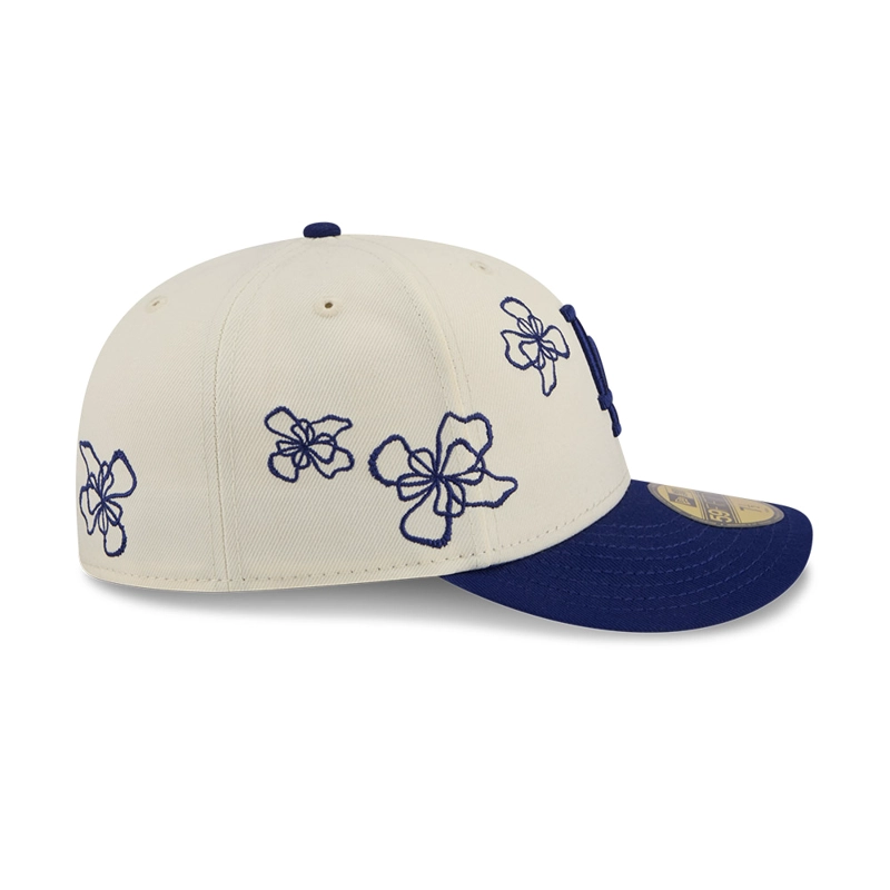 GORRA 59FIFTY MLB LOS ANGELES DODGERS SCRIBBLE FLOWER AZUL - 5