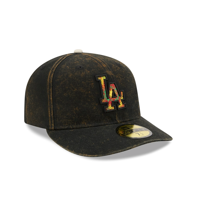 GORRA 59FIFTY MLB LOS ANGELES DODGERS TIE DYE NEGRO - 2