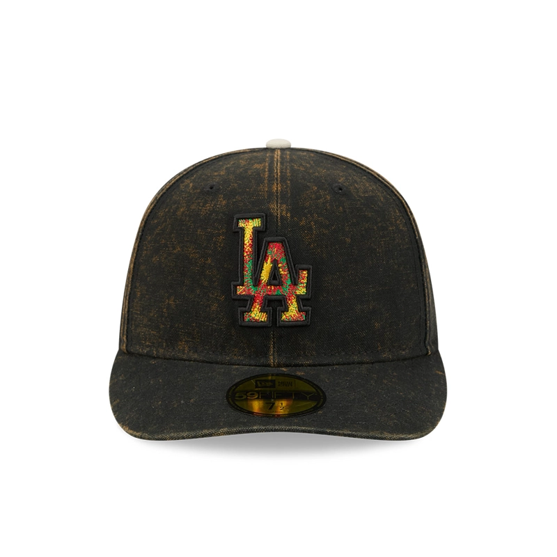 GORRA 59FIFTY MLB LOS ANGELES DODGERS TIE DYE NEGRO - 3