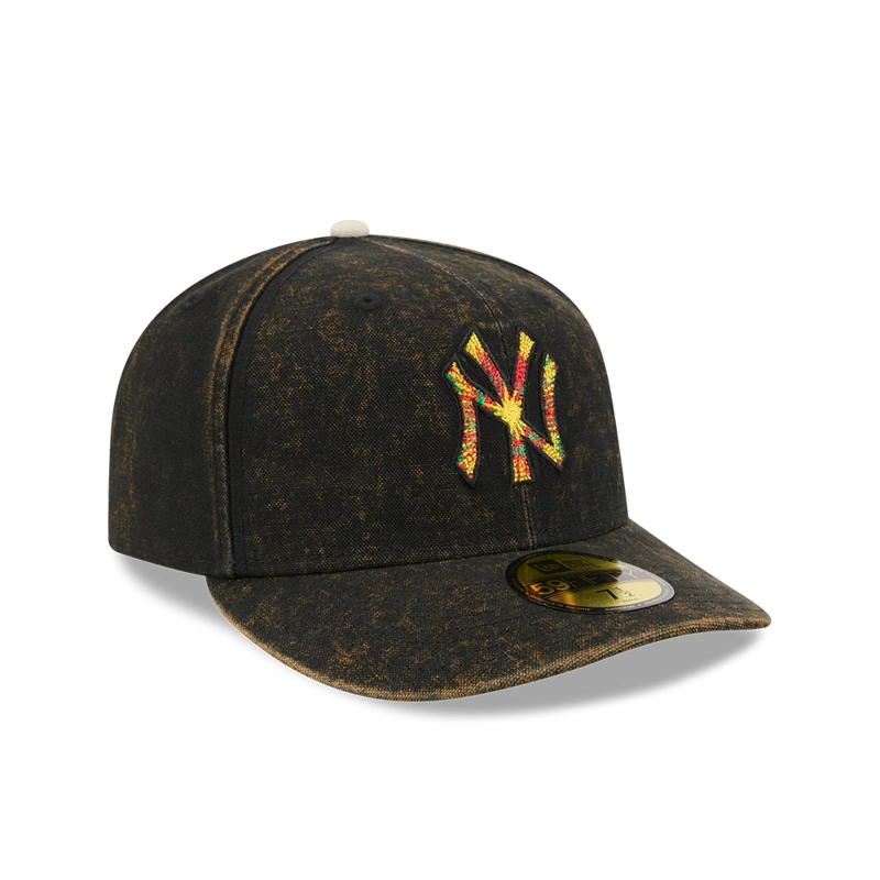 GORRA 59FIFTY MLB NEW YORK YANKEES TIE DYE NEGRO - 2