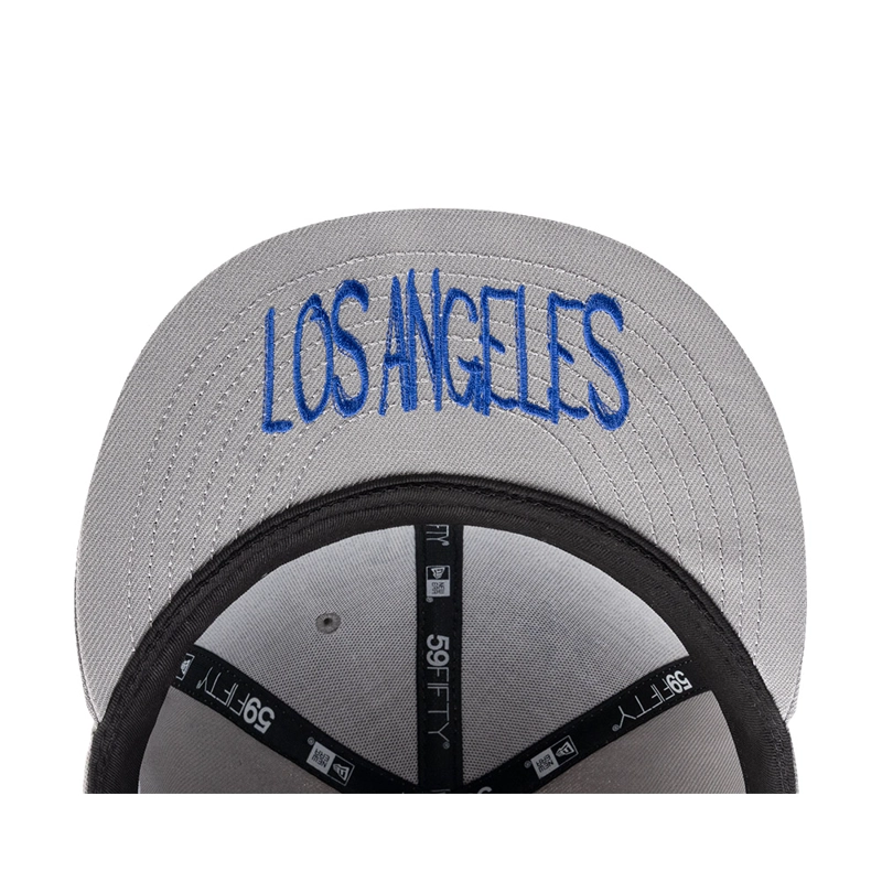 GORRA 59FIFTY MLB LOS ANGELES DODGERS MLB SCRIBBLE GRIS - 7