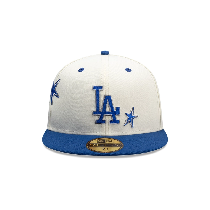 GORRA 59FIFTY MLB LOS ANGELES DODGERS MLB SCRIBBLE BLANCO - 2