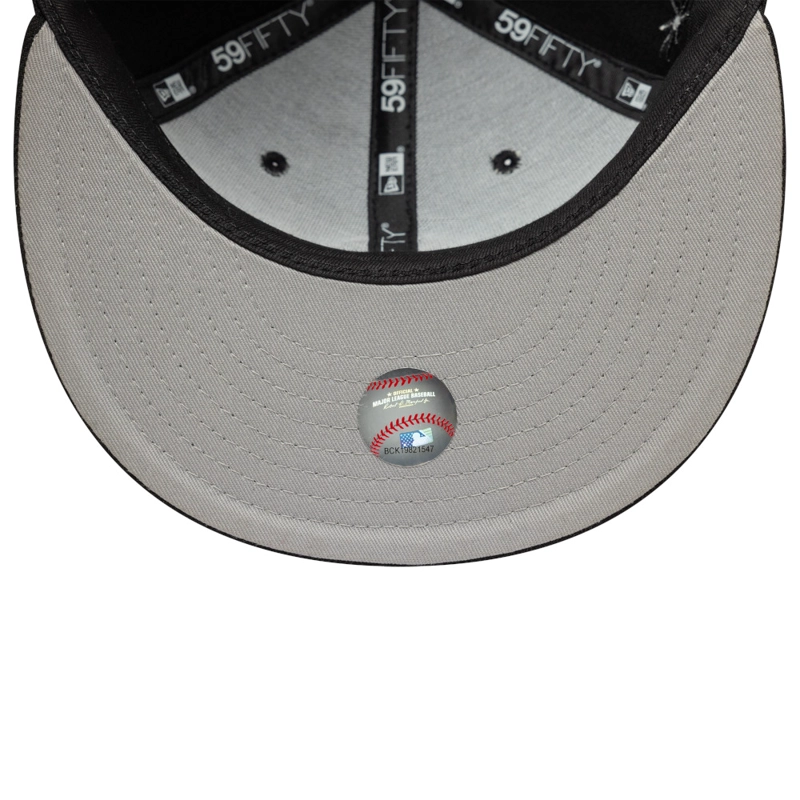 GORRA 59FIFTY MLB NEW YORK YANKEES FLOWER EMBROIDERY NEGRO - 8