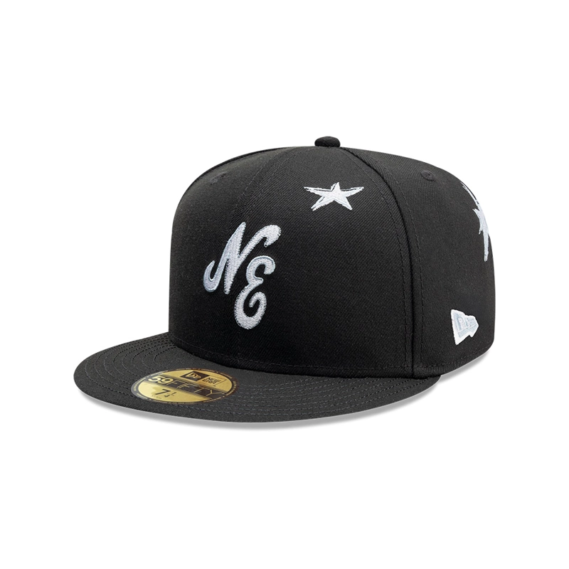 GORRA 59FIFTY NEW ERA   MLB SCRIBBLE NEGRO - 1