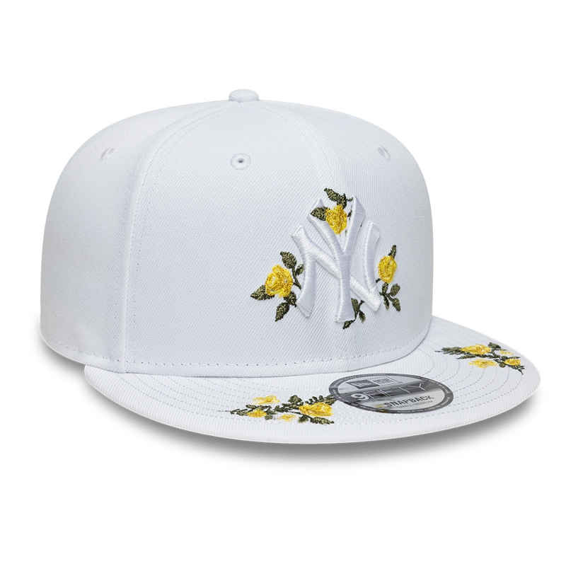 GORRA 9FIFTY MLB NEW YORK YANKEES PASTEL FLORAL BLANCO - 2