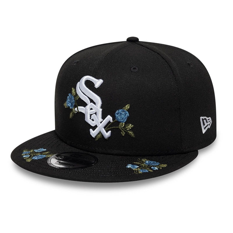 GORRA 9FIFTY MLB CHICAGO WHITE SOX PASTEL FLORAL NEGRO - 1