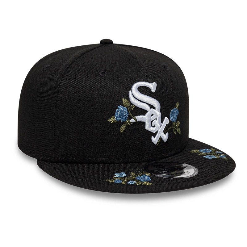 GORRA 9FIFTY MLB CHICAGO WHITE SOX PASTEL FLORAL NEGRO - 2