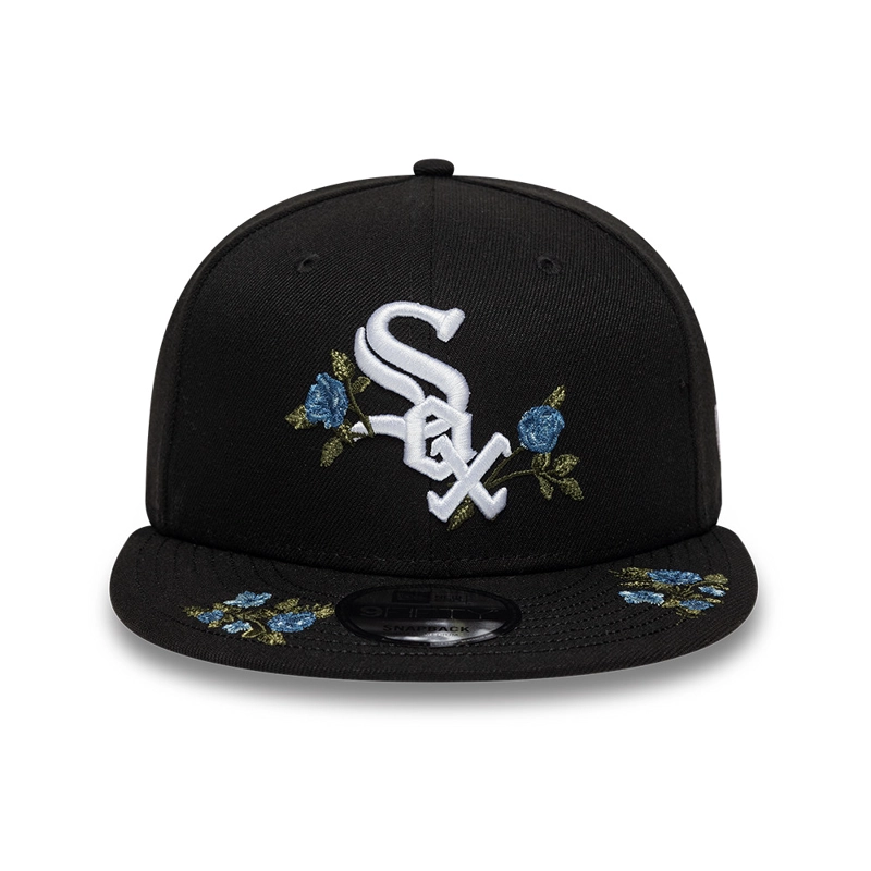 GORRA 9FIFTY MLB CHICAGO WHITE SOX PASTEL FLORAL NEGRO - 3