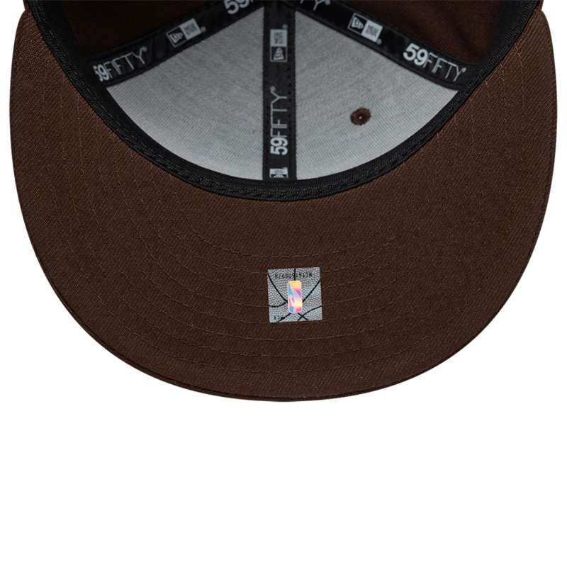 GORRA 59FIFTY NBA CHICAGO BULLS AUTUMN BLOOM MARRON - 7