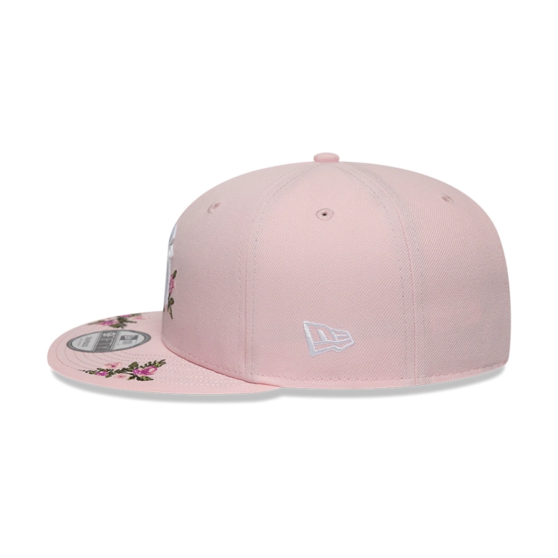 GORRA 9FIFTY MLB NEW YORK YANKEES PASTEL FLORAL ROSA - 4