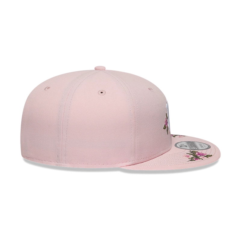 GORRA 9FIFTY MLB NEW YORK YANKEES PASTEL FLORAL ROSA - 5