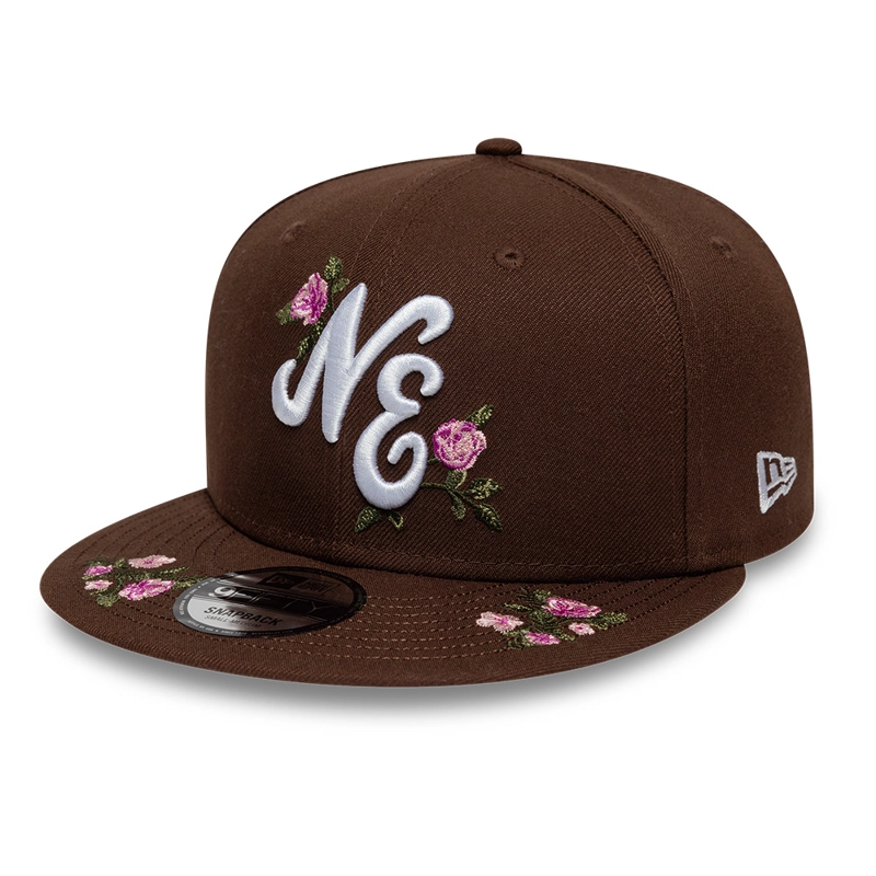 GORRA 9FIFTY   PASTEL FLORAL CAFE - 1