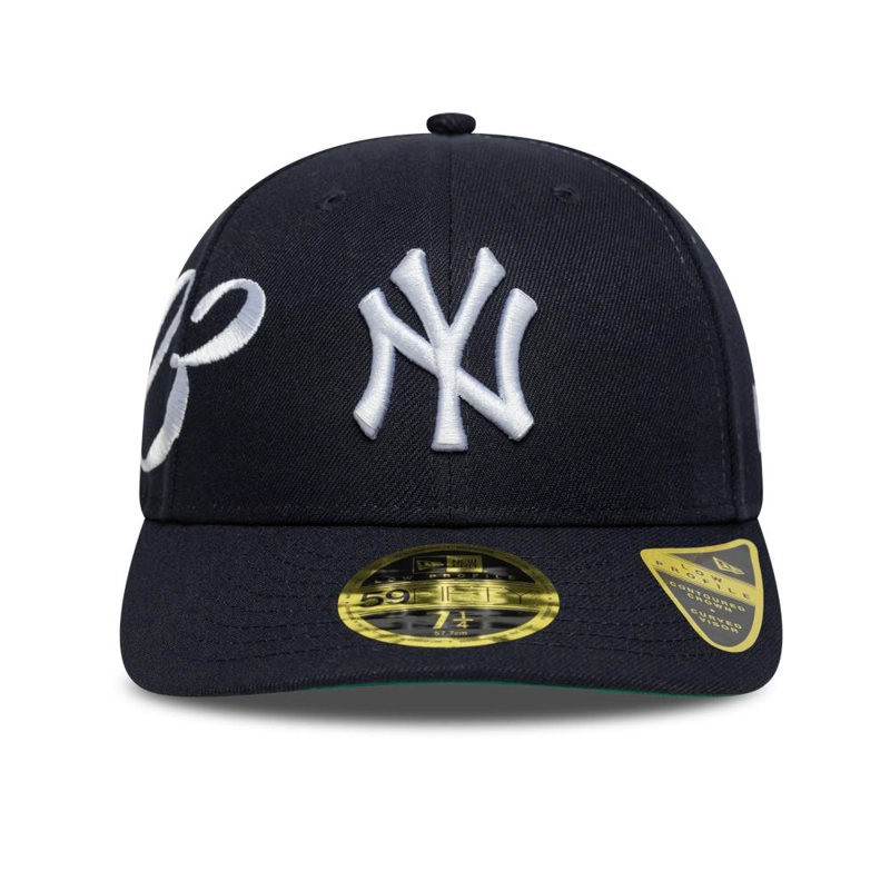 GORRA LP 59FIFTY MLB NEW YORK YANKEES SCRIPT AZUL M. - 3