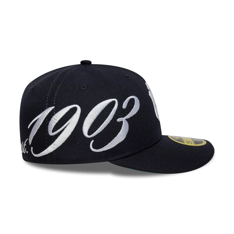 GORRA LP 59FIFTY MLB NEW YORK YANKEES SCRIPT AZUL M. - 4