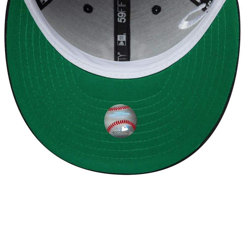 GORRA LP 59FIFTY MLB NEW YORK YANKEES SCRIPT AZUL M. - 6