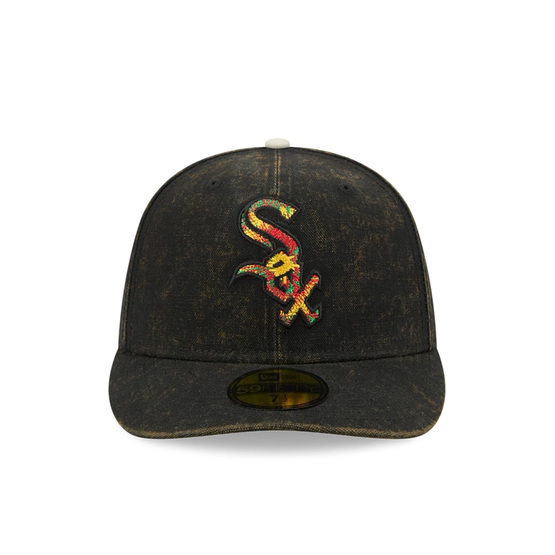 GORRA 59FIFTY MLB CHICAGO WHITE SOX TIE DYE NEGRO - 3