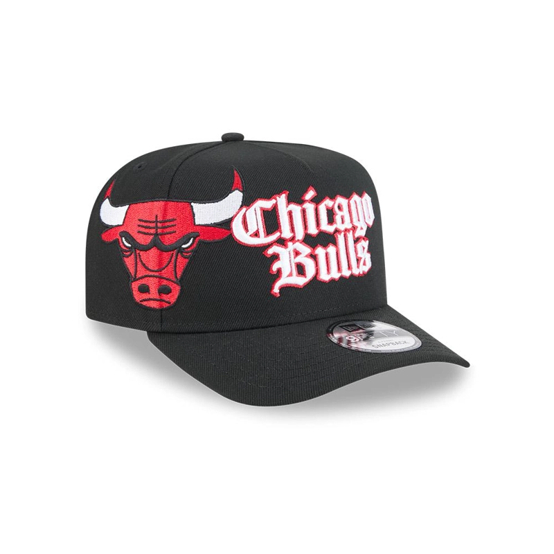 GORRA 9FIFTY NBA CHICAGO BULLS PROUD NEGRO - 1
