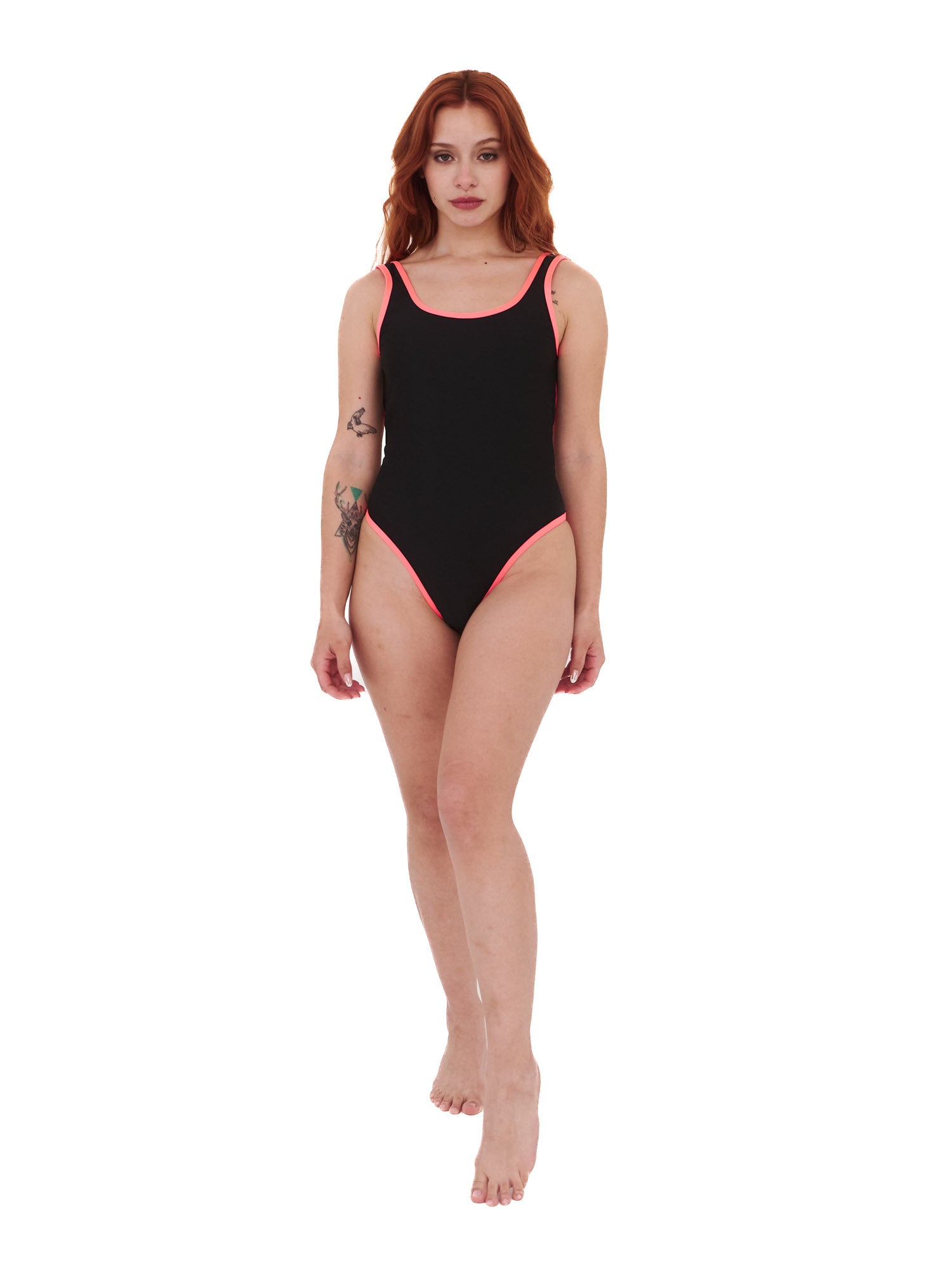 TRAJE DE BAÑO MUJER DAIKIRI BIKINIS ENTERO MALIBÚ NEGRO SPORT UV 50+ - 6