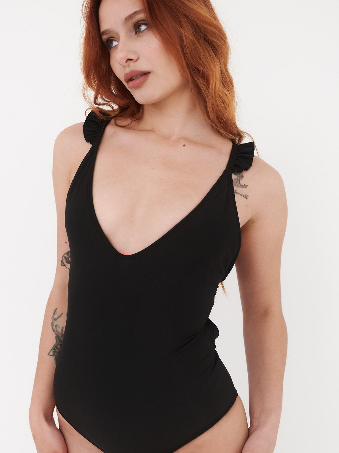 TRAJE DE BAÑO MUJER DAIKIRI BIKINIS ENTERO TULUM NEGRO - 1