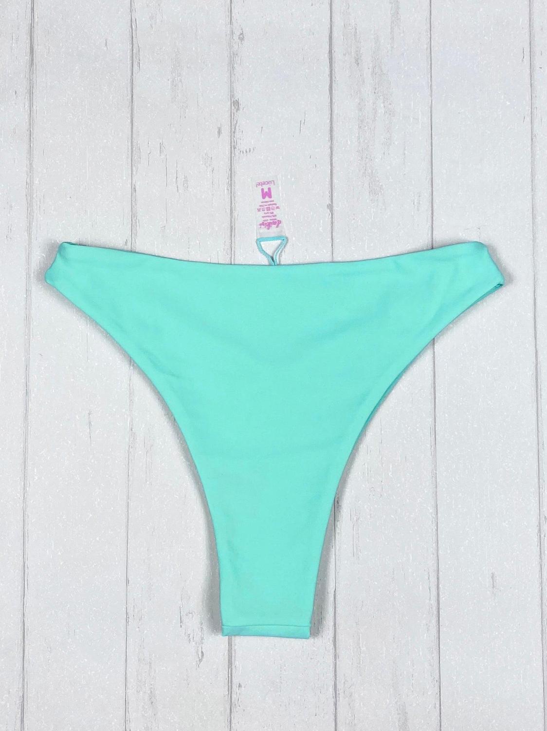 BIKINI MUJER DAIKIRI BIKINIS BOTTOM DE BRASILEÑO VERDE - 8