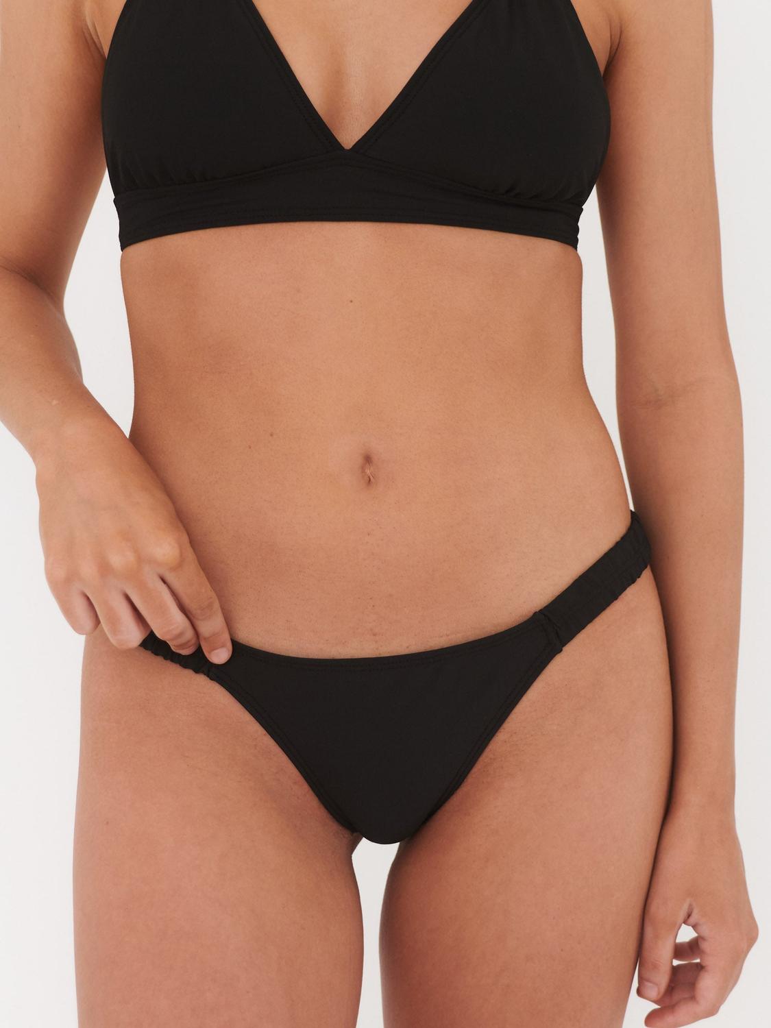 BIKINI MUJER DAIKIRI BIKINIS BOTTOM DE TROPEZ NEGRO - 1