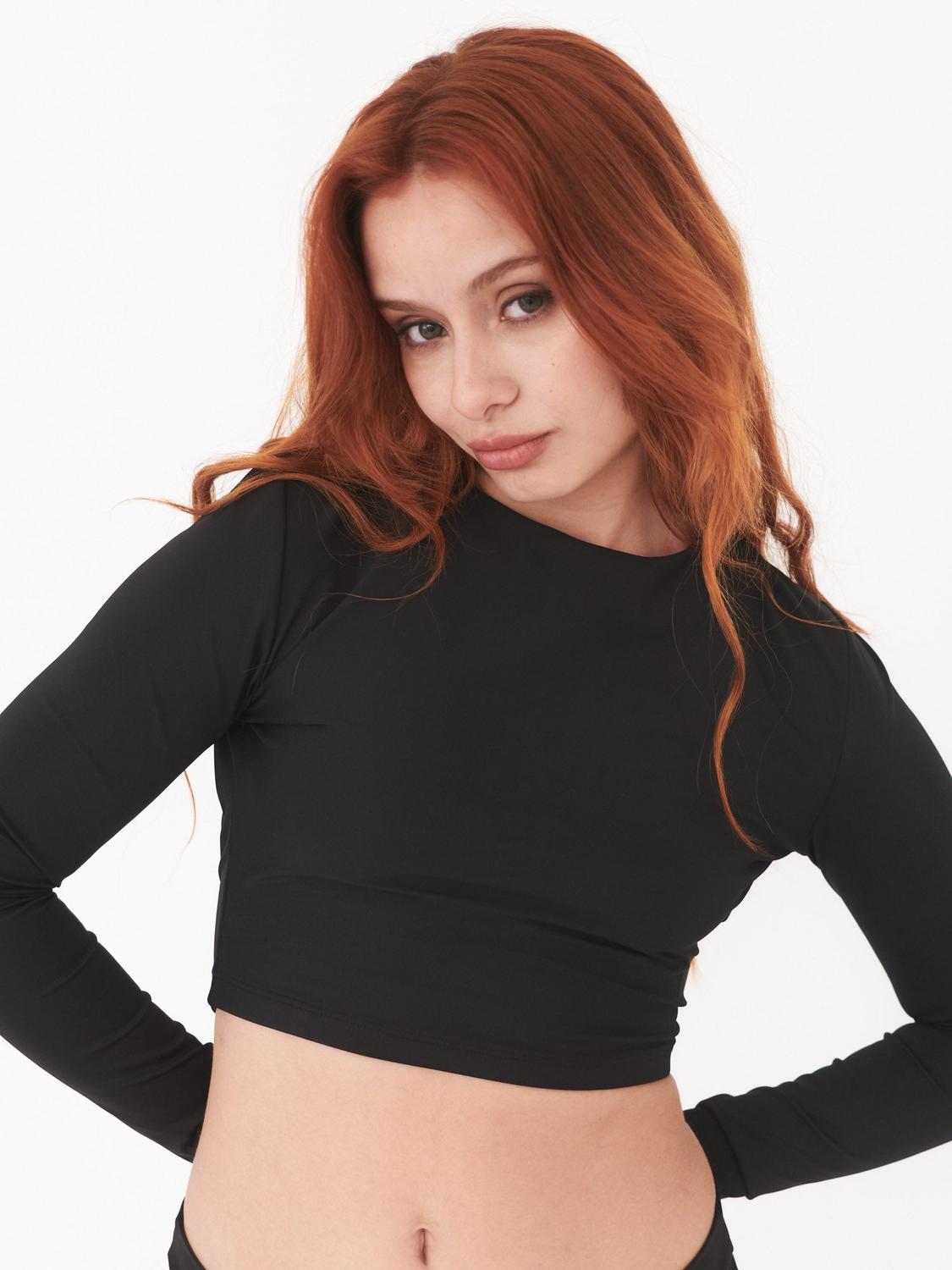 POLERA SURF MUJER DAIKIRI BIKINIS BALI NEGRO - 1