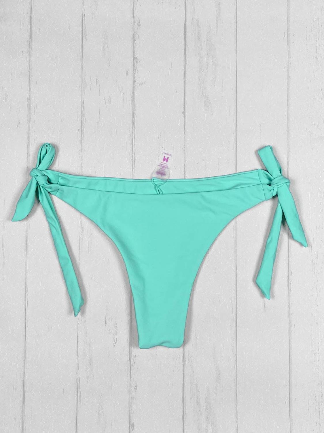 BIKINI MUJER DAIKIRI BIKINIS BOTTOM DE LAZOS VERDE - 8