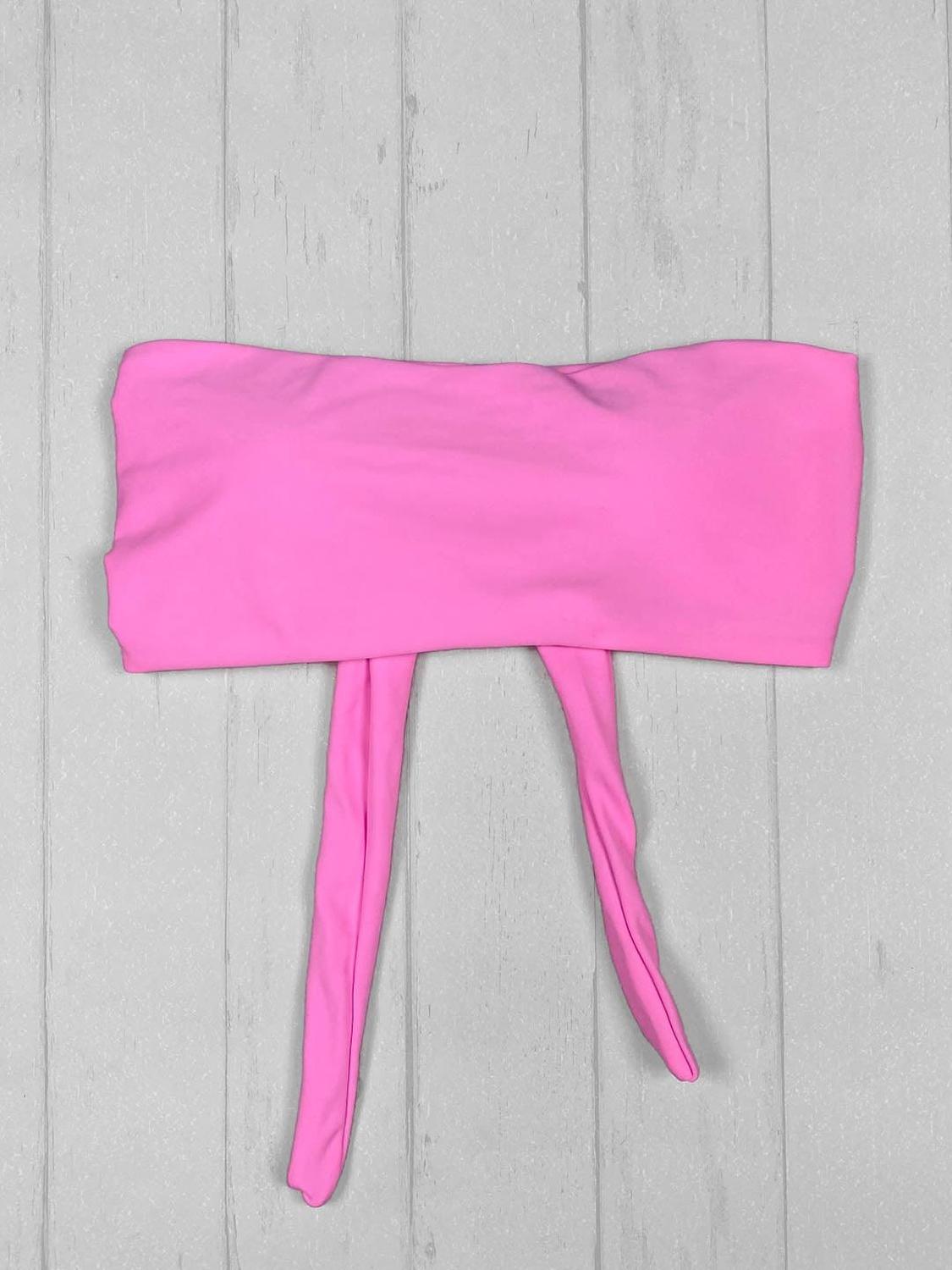 BIKINI MUJER DAIKIRI BIKINIS TOP DE STRAPLESS ROSA - 7