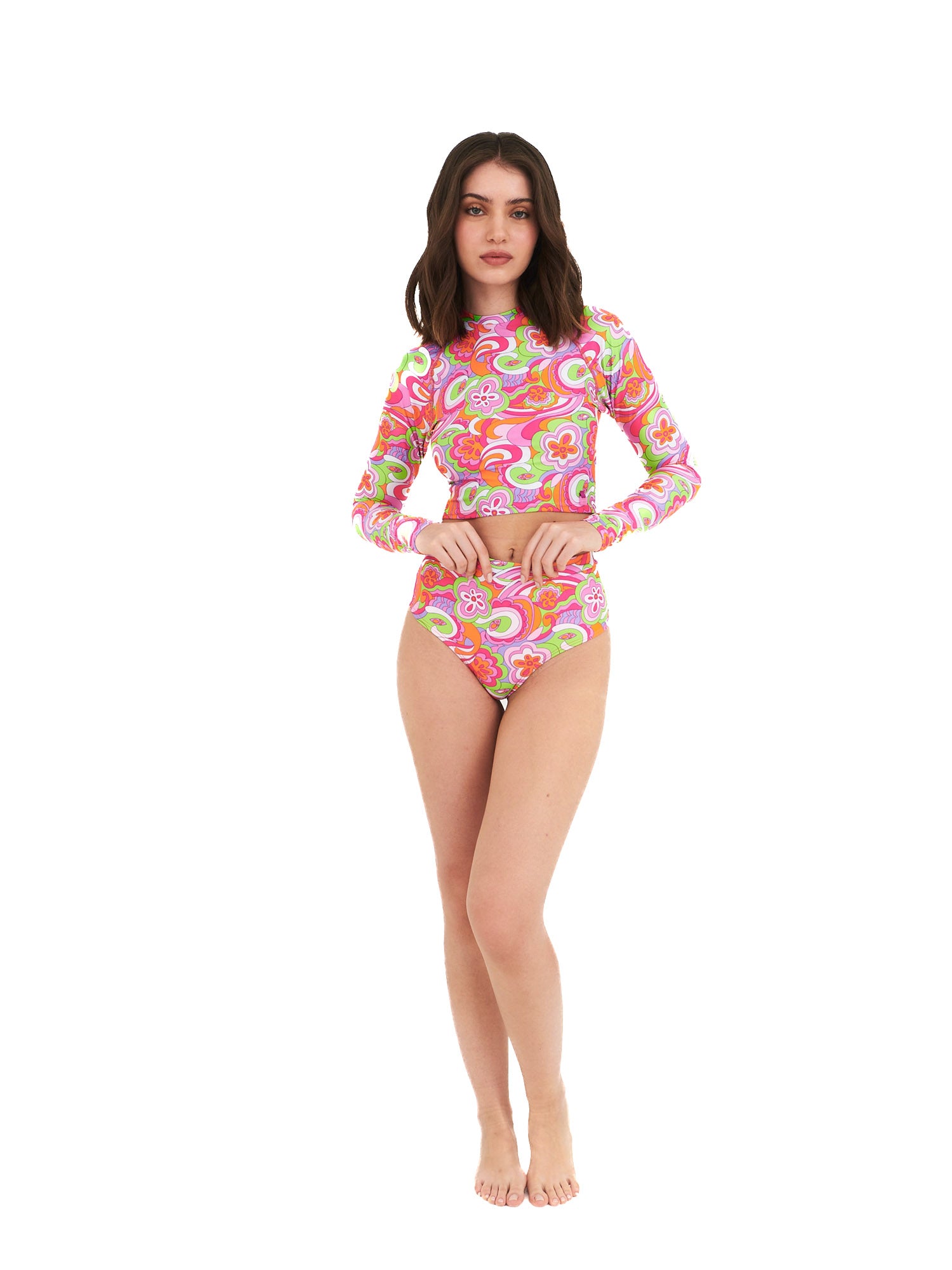 POLERA SURF MUJER DAIKIRI BIKINIS MUNDAKA ROSIDÉLICO - 7