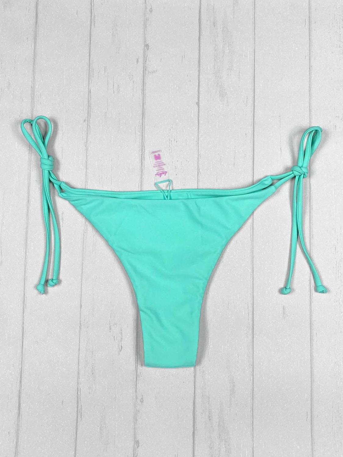 BIKINI MUJER DAIKIRI BIKINIS BOTTOM DE AMARRAS VERDE - 7