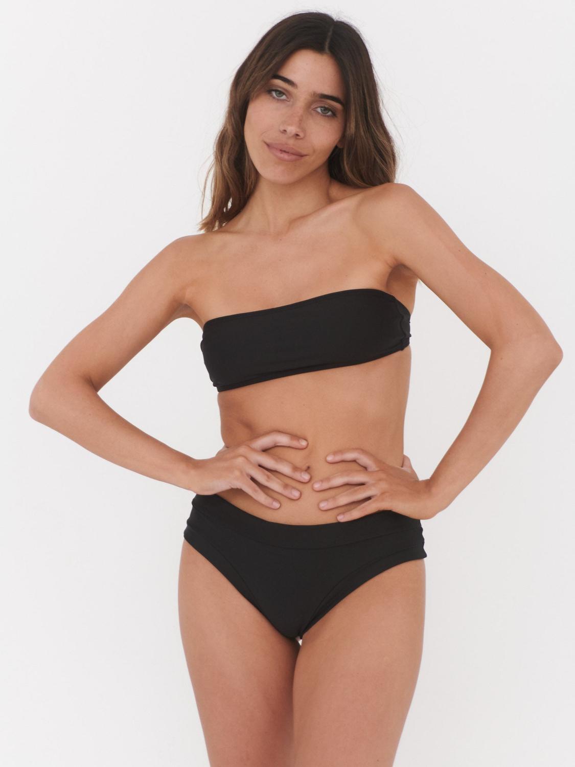 BIKINI MUJER DAIKIRI BIKINIS BOTTOM DE ARUBA NEGRO - 3